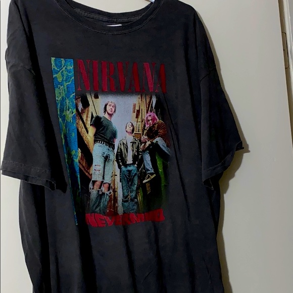 Nirvana Nevermind Tshirt Mens Xl 